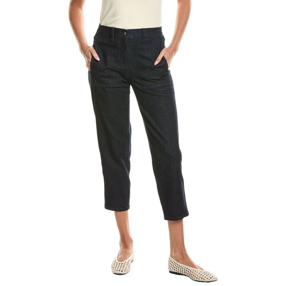Eileen Fisher Womens  Petite Ankle Lantern Pant, Blue
